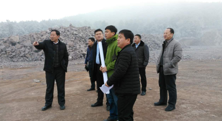 仟億達與葫蘆島市領(lǐng)導不畏嚴寒，共同實(shí)地考察勘測及選址